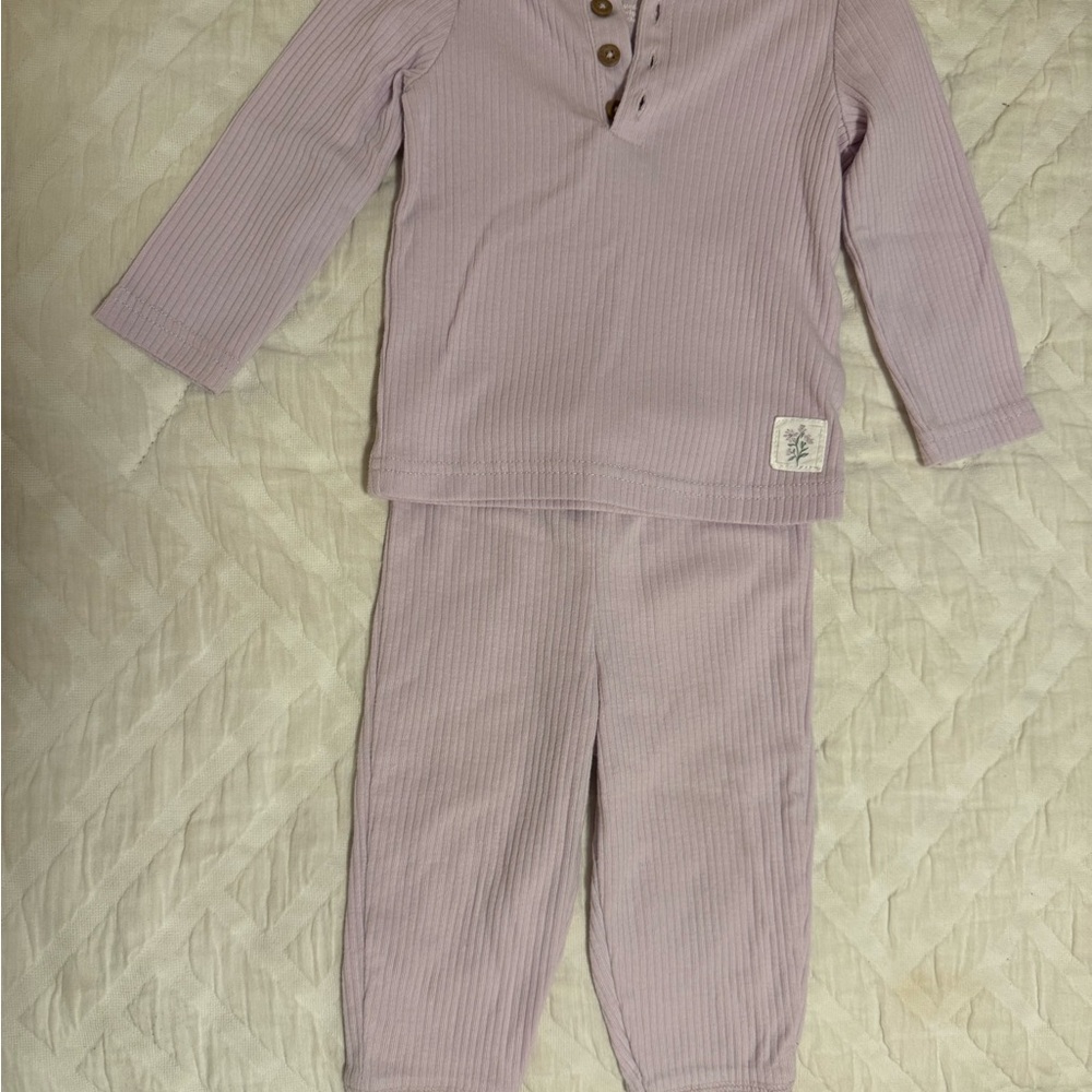 Carter's Light Purple Kids Pajama Set